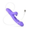Vibrador Conejo Tess con Estimulador de Punto G