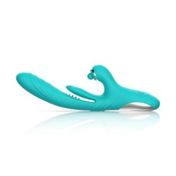 Lisa zajček vibrator s potiskom in stimulatorjem točke G