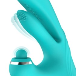 Lisa Kaninvibrator med Stöt och G-punktsstimulator