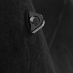 Pouf Gonflable The Lounger - Noir