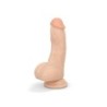 Dildo con testículos 12 cm - Beige