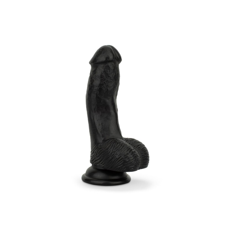 Dildo amb testicles 12 cm - Negre