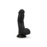 Dildo amb testicles 12 cm - Negre