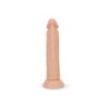 Dildo uden testikler 17.5 cm - beige