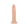 Dildo sem testículos 22,5 cm - bege