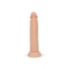 Dildo sem testículos 22,5 cm - bege