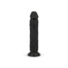Dildo uden testikler 22.5 cm - sort