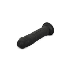 Dildo fără testicule 22.5 cm - negru