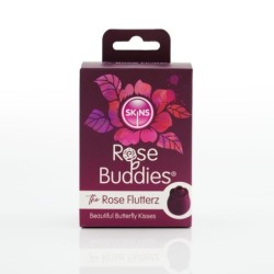 Skins Rose Buddies - Rozā Vibrators Flutterz - Burgundija