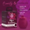 Skins Rose Buddies - The Pink Flutterz Vibrator - Bourgogne