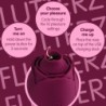 Skins Rose Buddies - El Vibrador Rosa Flutterz - Borgoña