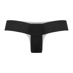 Set de consolador amb arnés vibrador - Negre