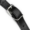Set di Imbracature con Doppio Dildo - Nero