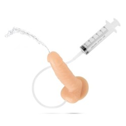 Dildo ejaculador com seringa