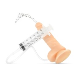 Dildo ejaculador com seringa