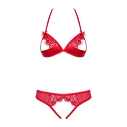 Conjunto de duas peças 870-sec-3 - Vermelho S/M