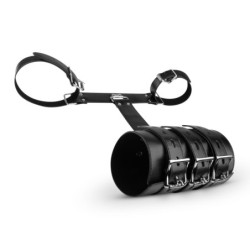 Jeu de Fixation des Bras Attaché Plaisant - Noir