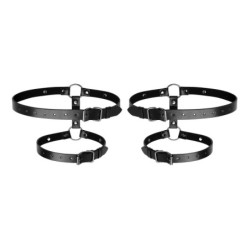 Oberschenkel Harness - Schwarz