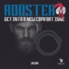 Anello per pene Rooster Jason regolabile con fascia resistente - Nero