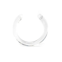 Anillo en U Extra Grande - Transparente