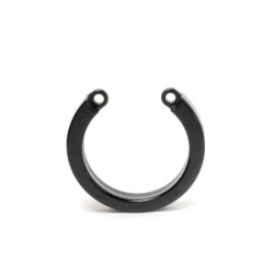 Anillo U Grande - Negro