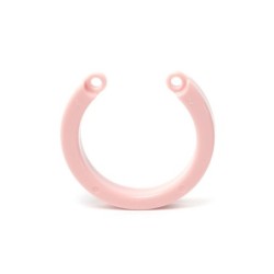Anillo U Grande - Rosa
