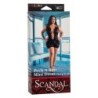 Peek-A-Boo Mini Sukienka Plus Size