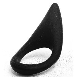Anel peniano de silicone P.2 de 51,5 mm - Preto