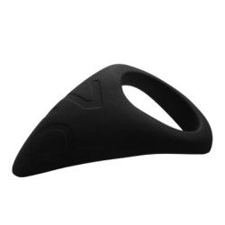 Silikonski prsten za penis P.2 od 51,5 mm - Crni