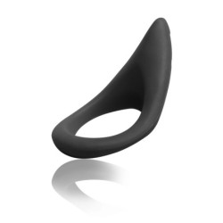 Anillo para pene de silicona P.2 de 51,5 mm - Negro