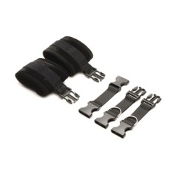 Stödkudde - Röd och Svart