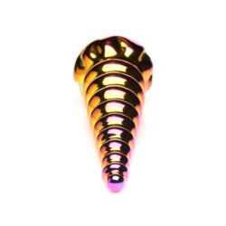 Regnbue Tusmørke Glas Dildo