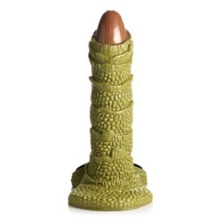 Velikanski luskasti dildo pošast iz močvirja - zelen