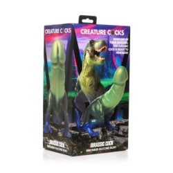 Gode Dinosaure Pénis Jurassique - Vert et Bleu