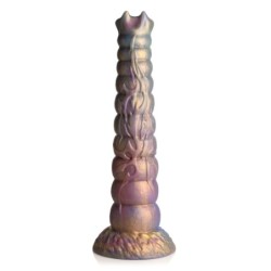 Deep Invader Tentacle Ovipositor Dildo de Silicone com Ovos