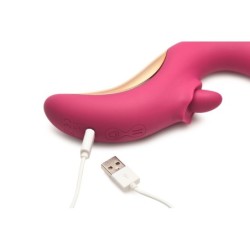 Vibrador de Llampades i Empentes Tease & Please - Rosa