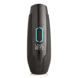 Masturbador con Movimientos de Empuje y Vibración - Negro