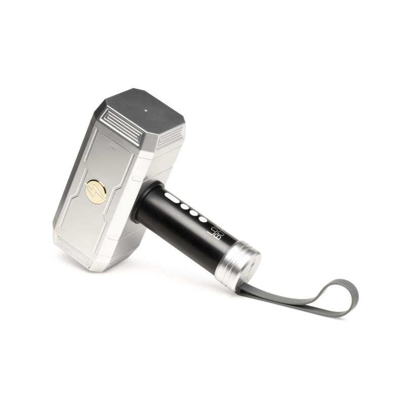 Masturbatore a Suzione Thunder Stroker - Argento e Nero