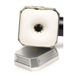 Thunder Stroker Zuigmasturbator - Zilver en Zwart