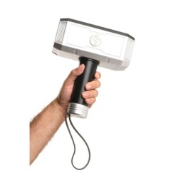 Masturbatore a Suzione Thunder Stroker - Argento e Nero