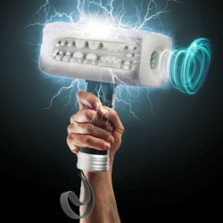 Thunder Stroker Sugmasturbator - Silver och Svart