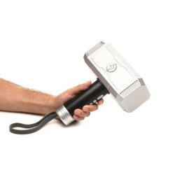 Masturbador de Sucção Thunder Stroker - Prata e Preto