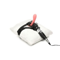 Arreio de coxa Thunder Strap Wand - Preto