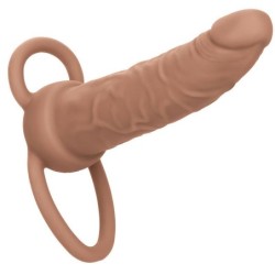 Performance Maxx Dublu Penetrator Reîncărcabil Piele Brună