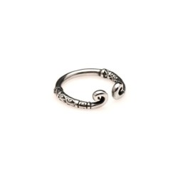 Anello per glande in acciaio inossidabile - Argento