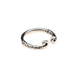 Anello per glande in acciaio inossidabile - Argento