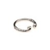Anello per glande in acciaio inossidabile - Argento