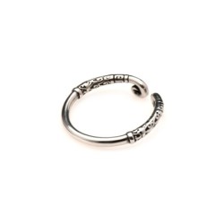 Anillo para glande de acero inoxidable - Plata
