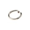 Anello per glande in acciaio inossidabile - Argento