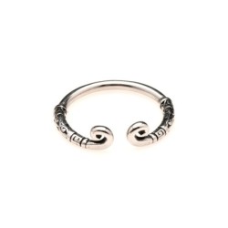Anillo para glande de acero inoxidable - Plata